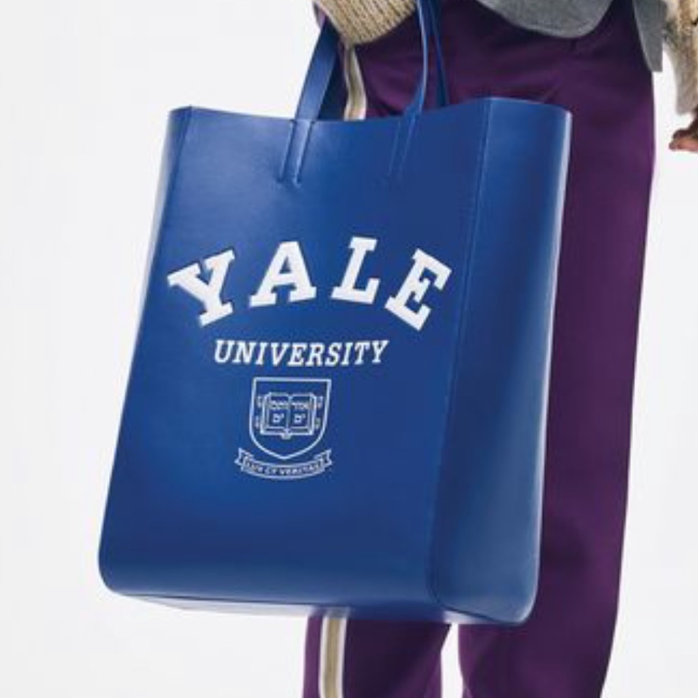 205W39NYC Calvin Klein Varsity Leather Tote
